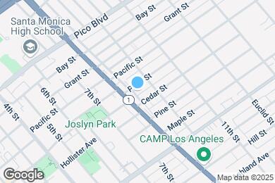 Map image of the property - 824 Pearl St
