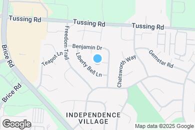 Map image of the property - 6605 Hancock Ct