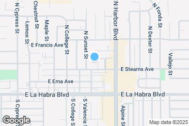 Map image of the property - 1001 E Stearns Ave