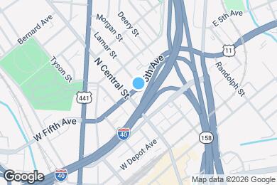 Map image of the property - 5th Avenue Apartments