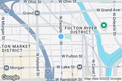 Map image of the property - 357 N Desplaines St