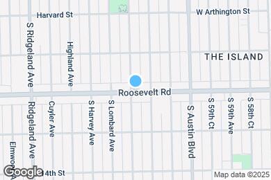 Map image of the property - 6118 W Roosevelt Rd