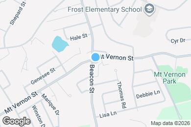 Map image of the property - 86 Beacon St