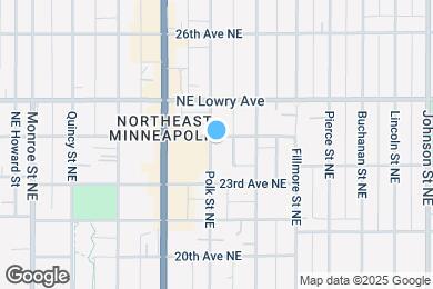 Map image of the property - 1000 24th Ave NE