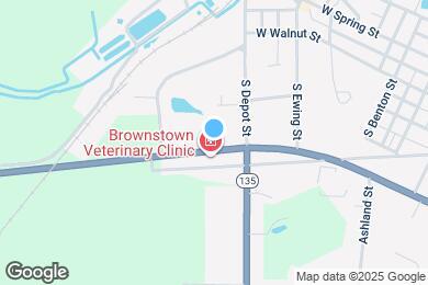 Map image of the property - 1315 W Commerce St