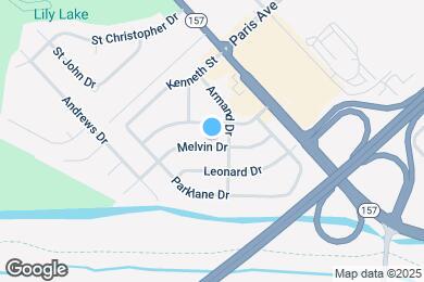 Map image of the property - 105 Melvin Dr