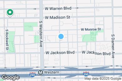 Map image of the property - 2254 W Adams St