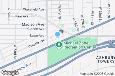 Map image of the property - 6211 Aspen Ct