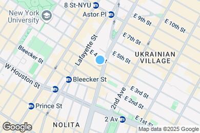Map image of the property - 350 Bowery
