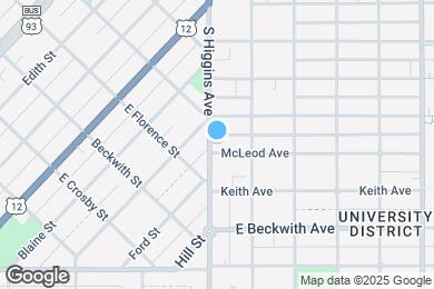 Map image of the property - 102 McLeod Ave