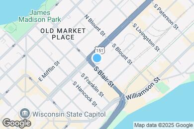 Map image of the property - 13 S Blair St