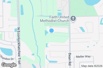 Map image of the property - 9816 River Crest Ct