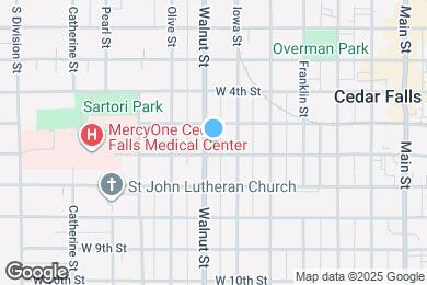 Map image of the property - 514 Walnut St