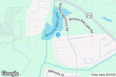 Map image of the property - 6700 Browns Mill Ferry Dr