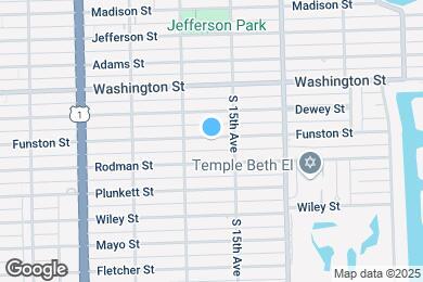 Map image of the property - 1516 Funston St