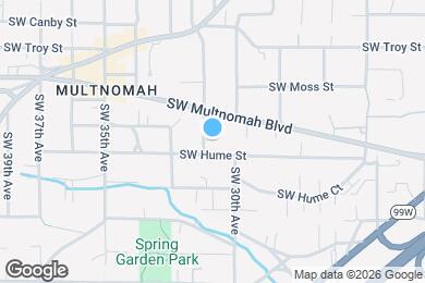 Map image of the property - 8122-8122 SW 31st Ave