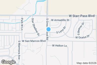 Map image of the property - 1418 S Gecko Rd