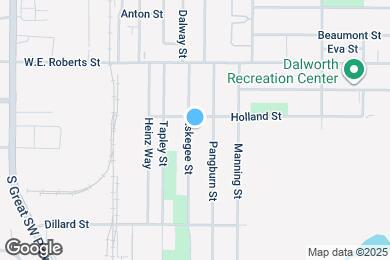 Map image of the property - 809 Tuskegee St
