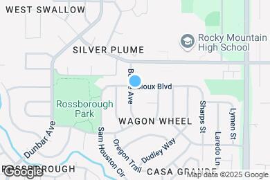 Map image of the property - 1431 Sioux Blvd