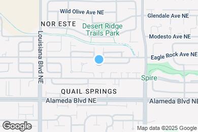 Map image of the property - 7312 Desert Eagle Rd NE