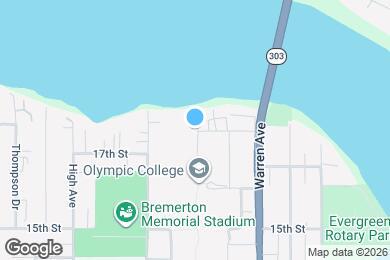 Map image of the property - 1202 18th St