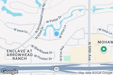 Map image of the property - 6152 W Irma Ln