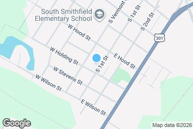 Map image of the property - 1210 S 1st St