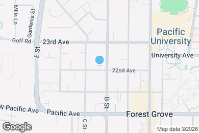 Map image of the property - 1721 22nd Ave