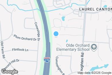 Map image of the property - 5951 Carnegie Cove Ct