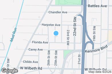 Map image of the property - 2229 25th St SW