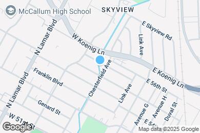 Map image of the property - 305 W 55th 1/2 St