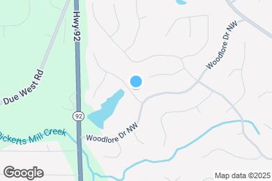 Map image of the property - 6410 Woodlore Trail NW