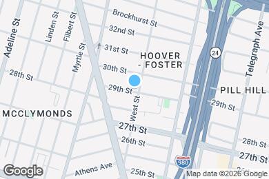 Map image of the property - 2903 West St