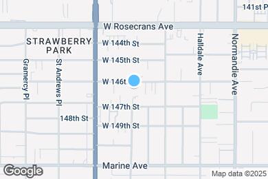 Map image of the property - 1660 W 146th St