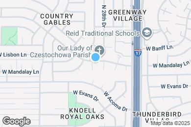 Map image of the property - 14625 N 29th Ave