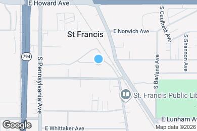 Map image of the property - 2731 Pond Dr