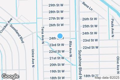 Map image of the property - 3409 24th St W