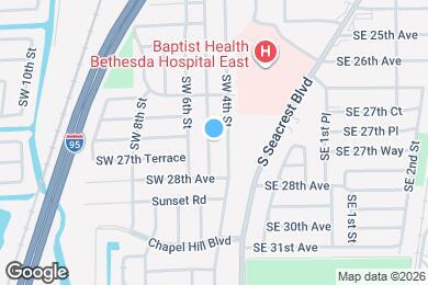 Map image of the property - 2830 SW 5th St