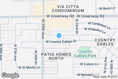 Map image of the property - 3350 W Country Gables Dr