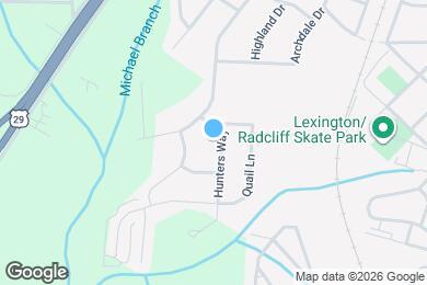 Map image of the property - 502 Hunters Way