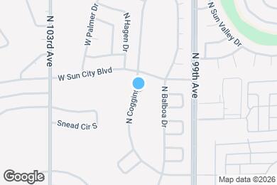 Map image of the property - 11227 N Coggins Dr