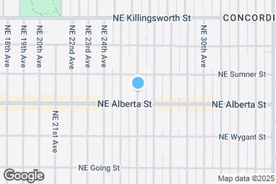 Map image of the property - 5016 NE 26th Ave