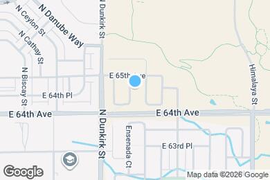 Map image of the property - 6464 N Ensenada Ct