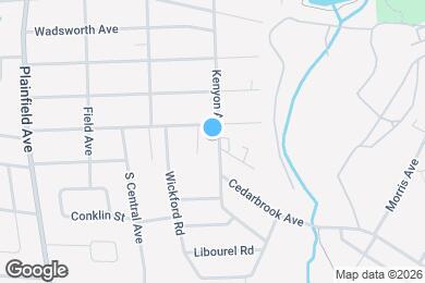 Map image of the property - 1712 Kenyon Ave