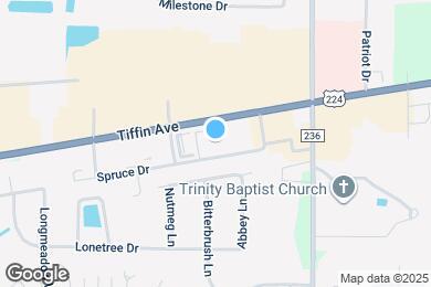 Map image of the property - Furnished Studio-Findlay - Tiffin Avenue