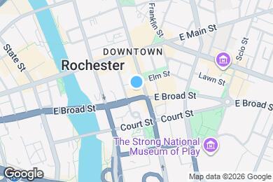Map image of the property - The Residences at Clinton Square