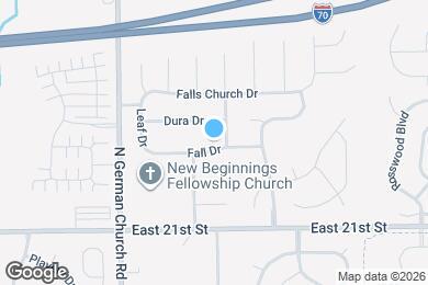Map image of the property - 11150 Fall Dr