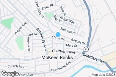 Map image of the property - 819 Frank St