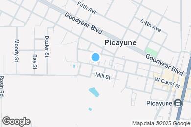 Map image of the property - 710 W Canal St