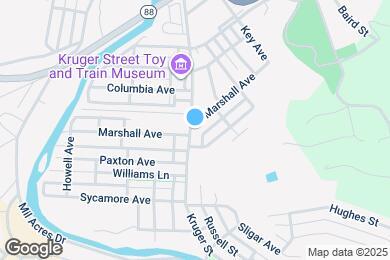 Map image of the property - 2196 Marshall Ave